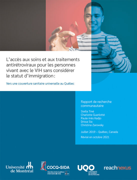 Cocq Sida - Couverture Rapport Immigration