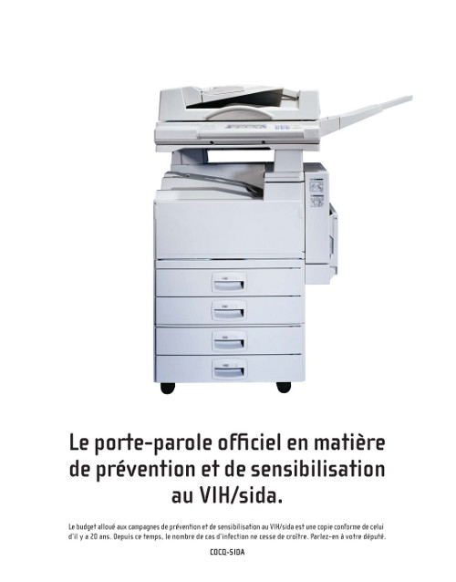 Campagne de sensibilisation - Journée internationale du photocopieur - 2008