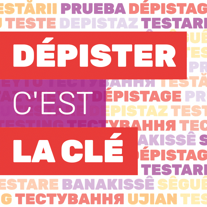 La Semaine internationale du dépistage débute lundi prochain !