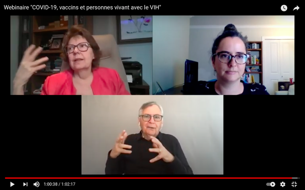 Cocq Sida - Webinaire Covid-19 vaccins et personnes vivant avec le VIH