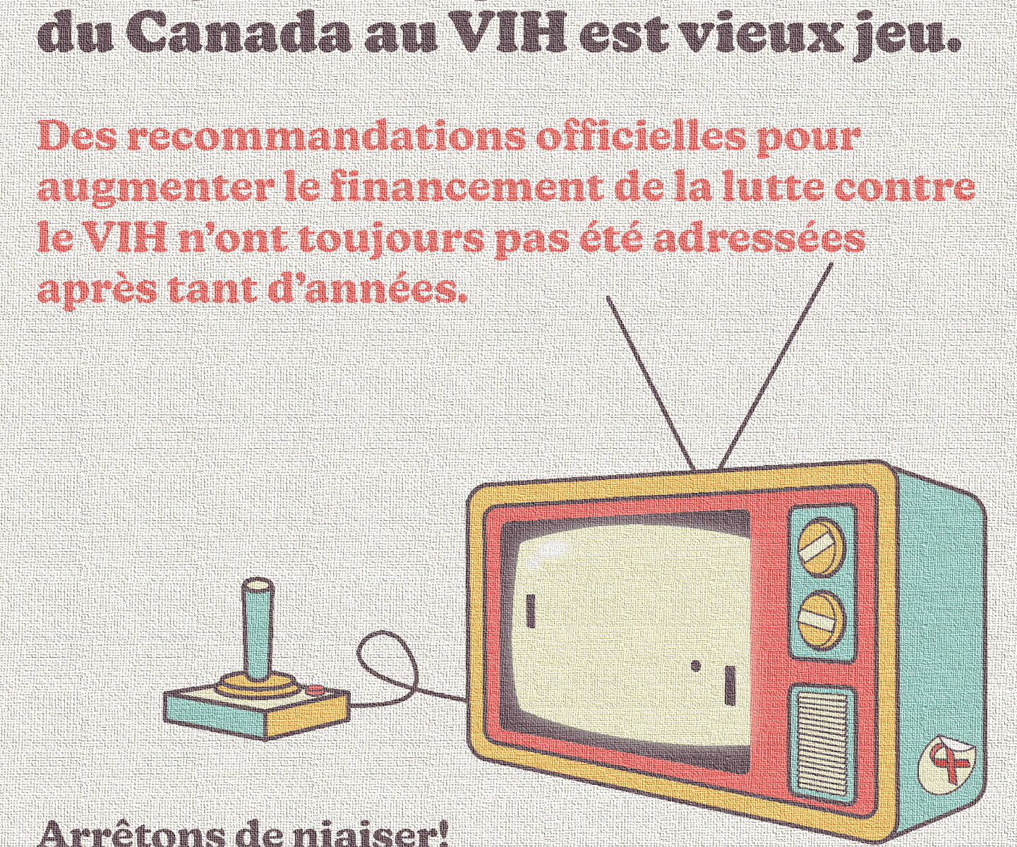Lancement de campagne : FinancementVIH.ca