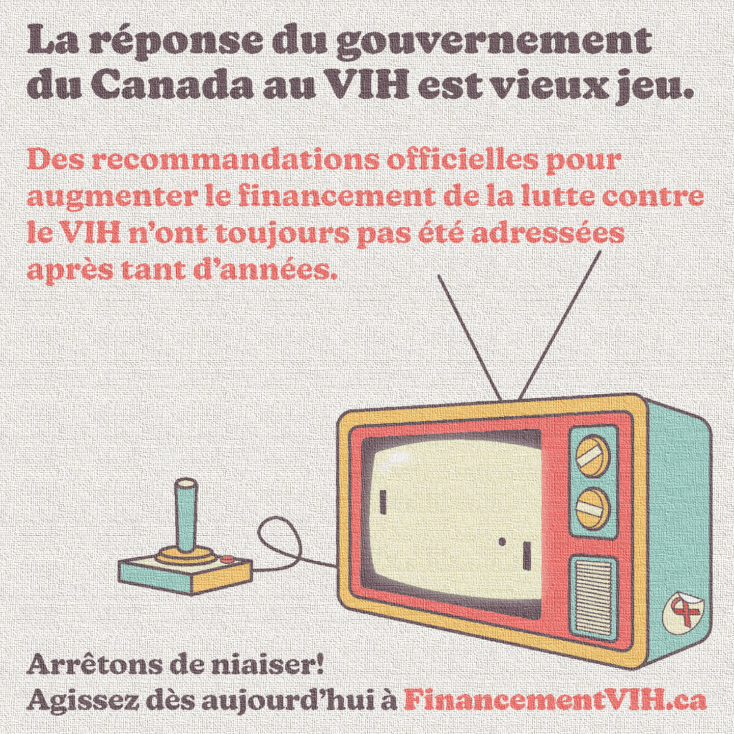 Lancement de campagne : FinancementVIH.ca