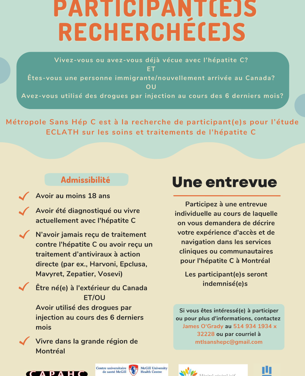 Étude sur les soins de l'hépatite C