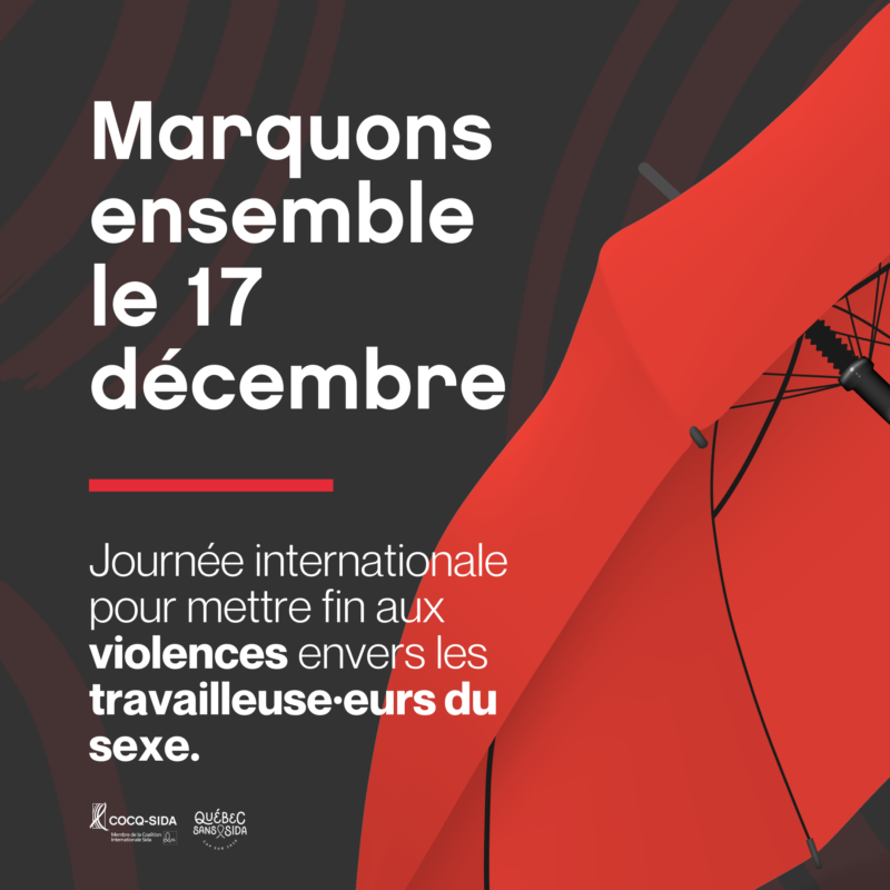 Mettre fin aux violences envers les travailleuse·eurs du sexe