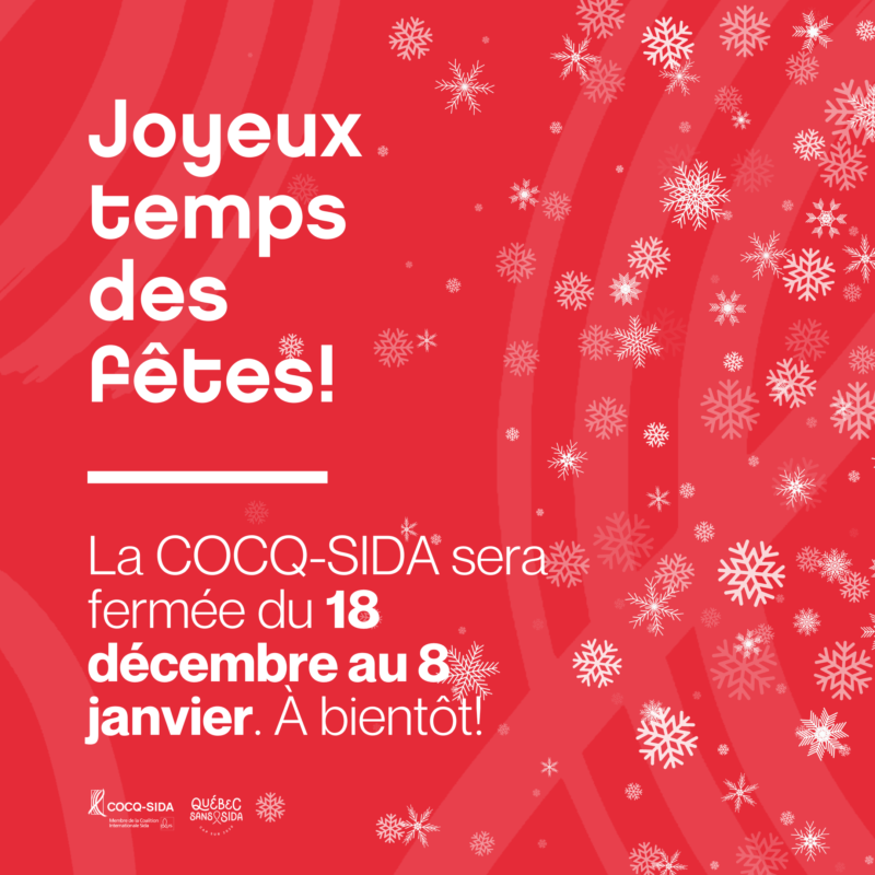 Joyeux temps des fêtes!